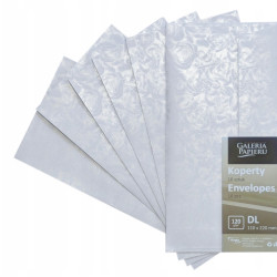 Конверты Galeria Papieru "Roses", White, Нежный узор роз