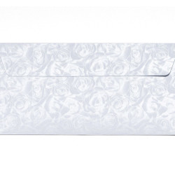 Конверты Galeria Papieru "Roses", White, Нежный узор роз