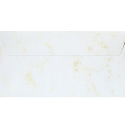 Конверты Galeri Papieru "Marble Metallic", Light Gold, С эффектом мраморного металлика