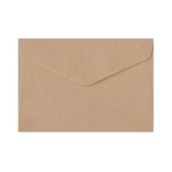 Krāsainas aploksnes Galeria Papieru Nature C6 120g/m2, 10gab/iep, Dark Beige