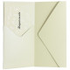 Конверты Paper Gallery "Smooth Pearl Cream", Cream, Перламутровое мерцание