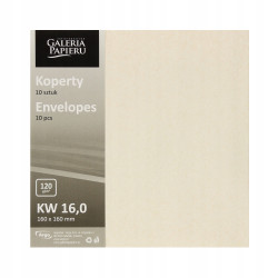 Конверты Galeria Papieru "Nature", Light Beige, Натуральная отделка