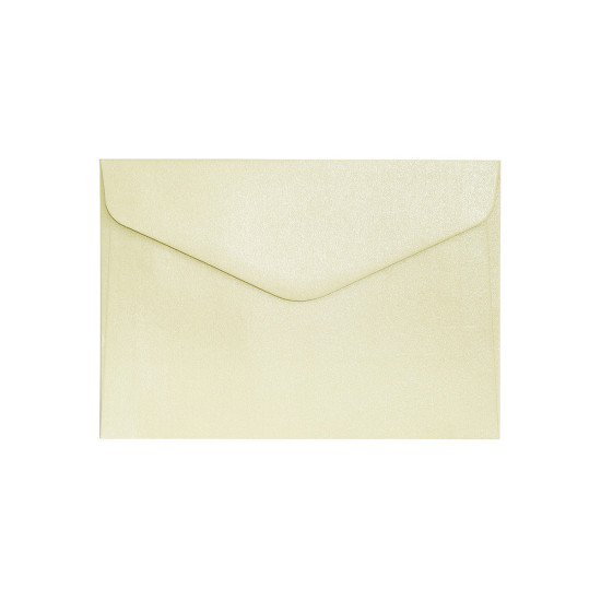 Krāsainas aploksnes Galeria Papieru Pearl B6 Pearl, 150g/m2, 10gab/iep, Cream