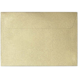 Krāsainas aploksnes Galeri Papieru Pearl C6 120g/m2, 10gab/iep, Gold