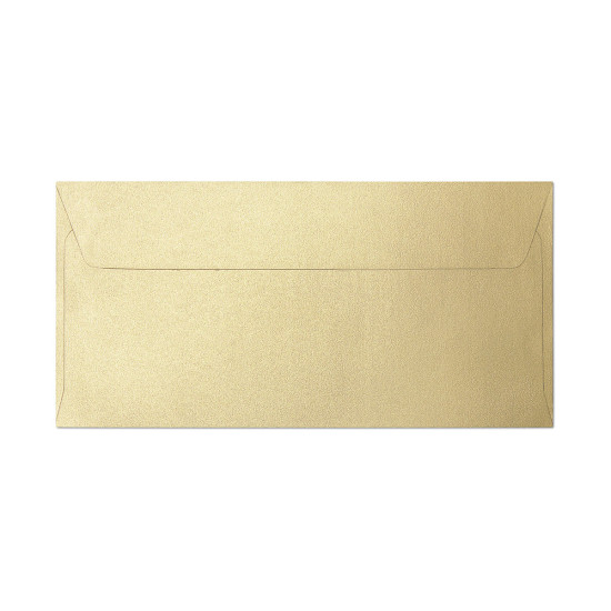 Krāsainas aploksnes Galeri Papieru Pearl DL 120g/m2, 10gab/iep, Gold