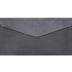Krāsainas aploksnes Galeri Papieru Pearl DL 150g/m2, 10gab/iep, Black