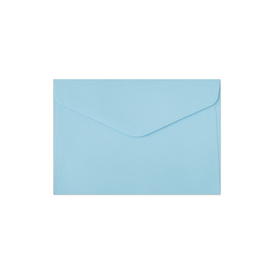 Krāsainas aploksnes Galeri Papieru Smooth C6 130g/m2, 10gab/iep, Blue Satin