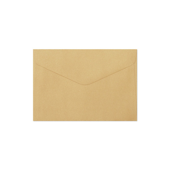 Krāsainas aploksnes Galeri Papieru Pearl C6 150g/m2, 10gab/iep, Gold