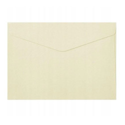 Krāsainas aploksnes Galeria Papieru Pearl C5, 150g/m2, 10 gab/iep., Cream