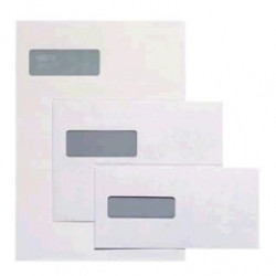 Конверты  E65 COLLEGE 110x220мм с окном 25 штук