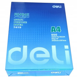 Бумага Deli "W7419", White, Гладкая поверхность