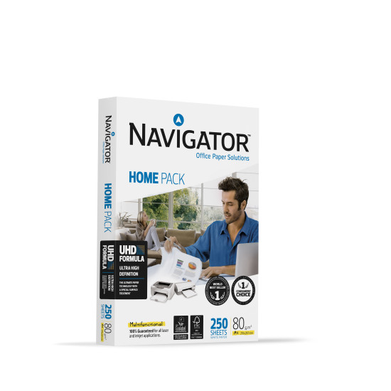Papīrs NAVIGATOR Home pack 80g, A4 (250)