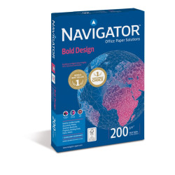 Koopiapaber Navigator Bold Design A4/200g/150L