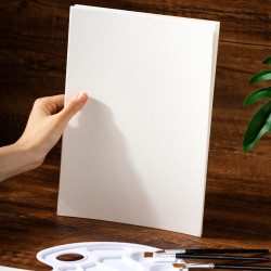 Бумага для акварели DELI "C270-A4A4", White, Устойчивость к деформации.