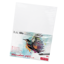 Akvareļu papīrs KPF, A3, 200g/m², 100 loksnes, balts
