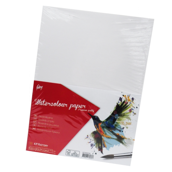 Бумага акварельная College "Premium", White, Бескислотная