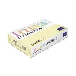 Krāsains papīrs Image Coloraction A4, 80g, 500 loksnes,  Desert / Pale Yellow