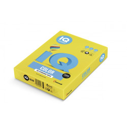 Krāsains papīrs IQ A4, 160g/m², 250 loksnes, IG50, Mustard