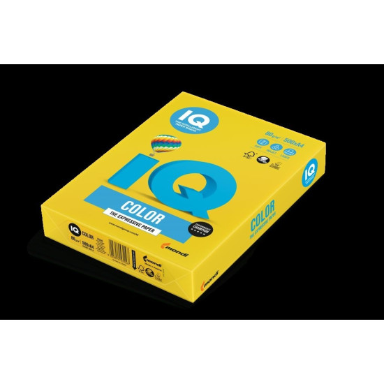 Бумага Koopiapaber IQ IG50 горчичная A4 80г