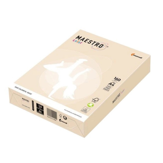 Бумага для принтера Color Paper  CR20 кремовая A4 160г/м² 250 листов