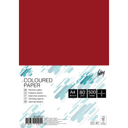 Бумага офисная College  Deep Red A4 80г 500 листов