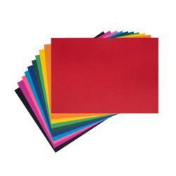 Krāsains kartons Kreska A2, 42x64cm, 160g/m², 1 loksne, dažādās krāsās