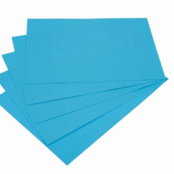 Krāsains kartons Kreska A4, 170g/m², 20 loksnes, gaiši zils