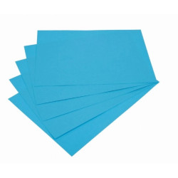 Krāsains kartons Kreska A4, 170g/m², 20 loksnes, gaiši zils