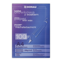 Бумага копировальная фиолетовая, 100л