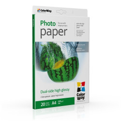 Фотобумага ColorWay DualSidedGlossy 220г/м² двусторонняя