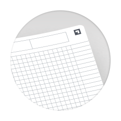 Тетрадь Oxford Essentials A5 в клетку 90 г Optik Paper SCRIBZEE