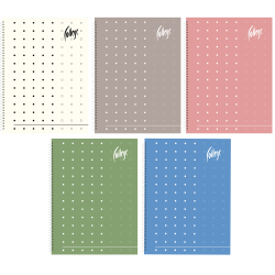 Rūtiņu klade ar spirāli College Supreme A4, 60 lapas, mīkstos vākos