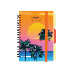 Klade ar spirāli OPTIMA Miami B6 (100), PP vāks