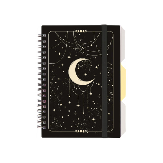 Klade ar spirāli OPTIMA MOON B6 (100), PP vāks