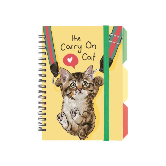 Klade ar spirāli OPTIMA CAT B6 (100), PP vāks