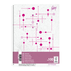 Lielrūtiņu klade ar spirāli College A4, 100 lapas, mīkstos vākos