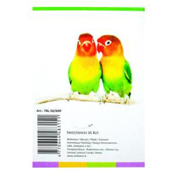 *Rūtiņu bloknots Smiltainis A7, 50 lapas, asorti