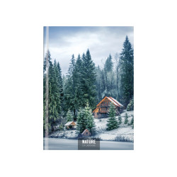Klade cietos vākos OPTIMA "Nature of Ukraine: Winter" A4 (96)