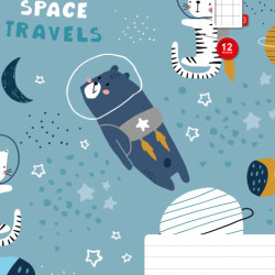 Тетрадь KPF 12л 7x7мм для 1 класса