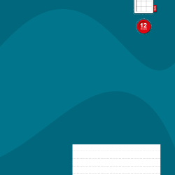 Vihik College Mono 165x205/12L, 23 joont