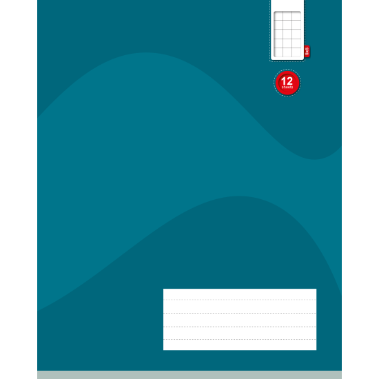 Vihik College Mono 165x205/12L, 23 joont