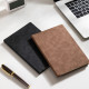 Блокнот кожаный DELI Brown A5 96 листов 70 г/м²