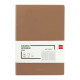 Блокнот DELI Light Grey A5 96 листов 80г/м²