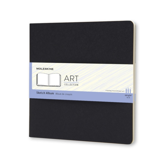 Альбом для рисования Moleskine "Sketch Album", Black, Отрывные листы