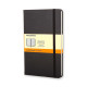 Блокнот Moleskine "Classic Pocket Ruled", Black, Эластичная застежка