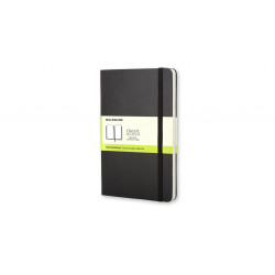 Блокнот Moleskine "Classic Pocket", White, Расширяемый карман