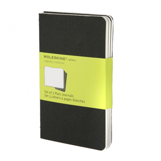 Блокноты Moleskine Cahier 9x14см набор из 3