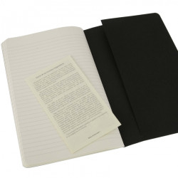 Блокноты Moleskine Cahier Линованные 3шт