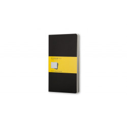 Блокнот Moleskine Cahier 3шт ручка