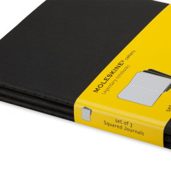 Блокнот Moleskine Cahier 3шт ручка